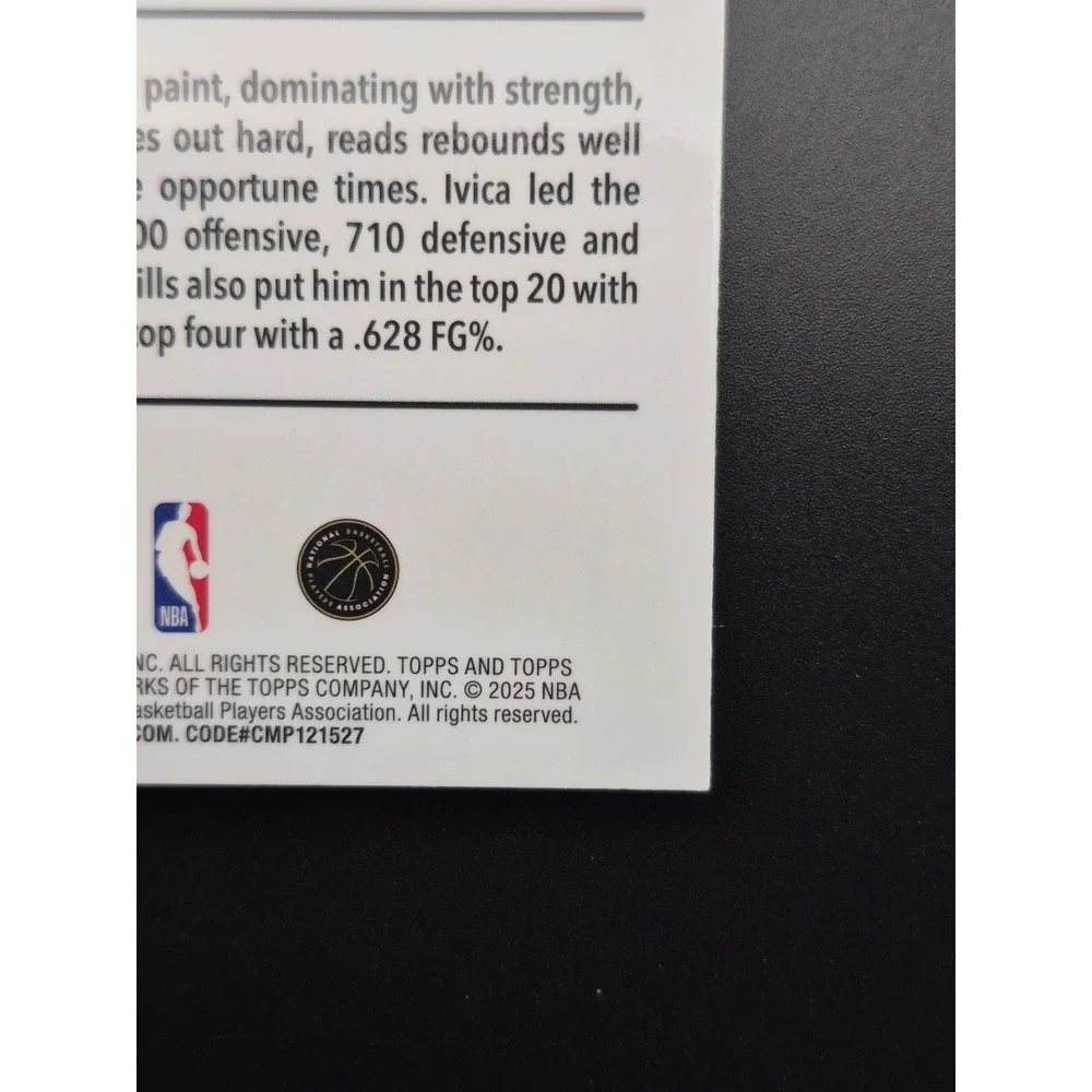 2025-26 Topps Chrome Ivica Zubac #63 Aqua Raywave Refractor /199 L.A.‎ Clippers